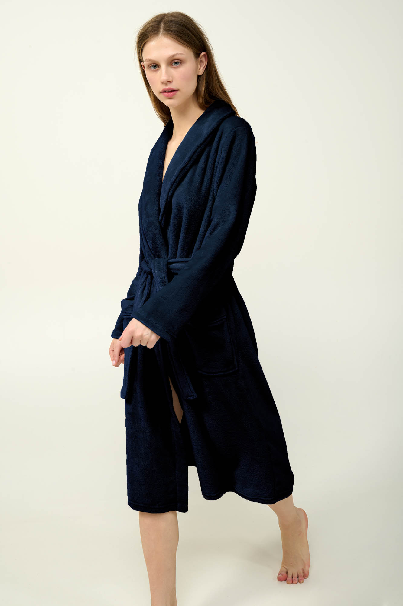 Vamp - Μακριά Γυναικεία Σταυρωτή Ρόμπα