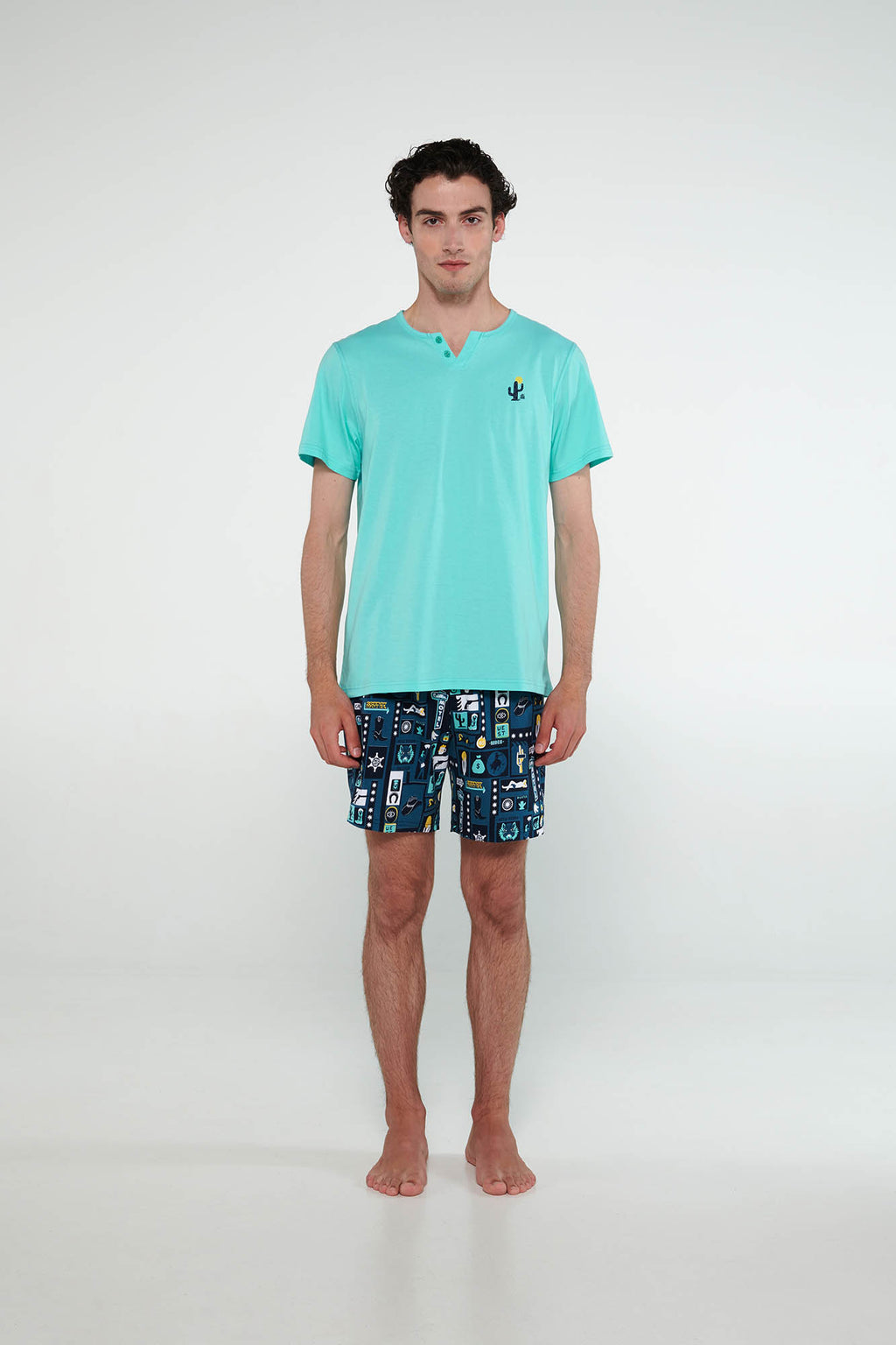 Vamp - Πυτζάμα με Κοντό Μανίκι