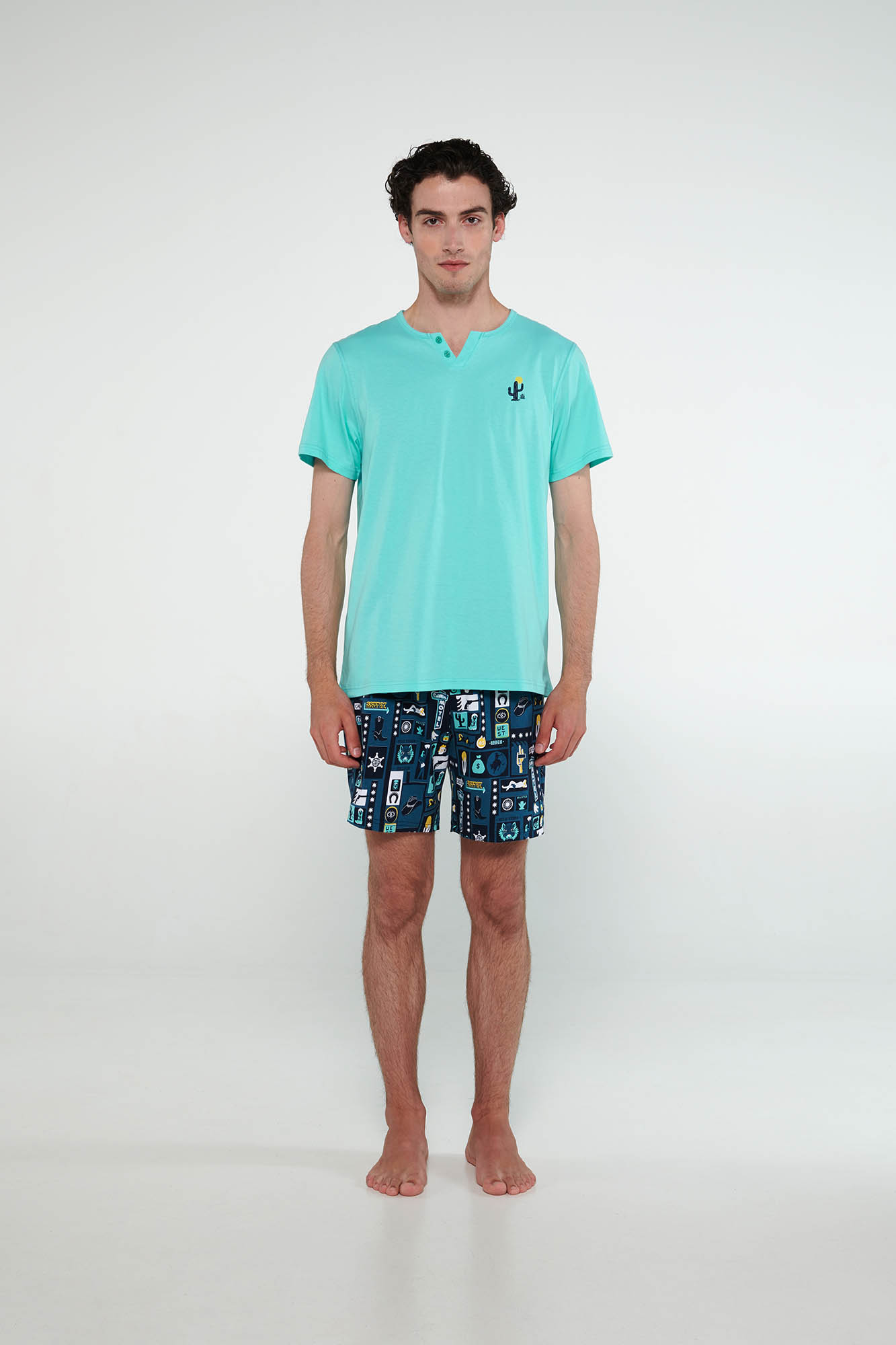 Vamp - Πυτζάμα με Κοντό Μανίκι