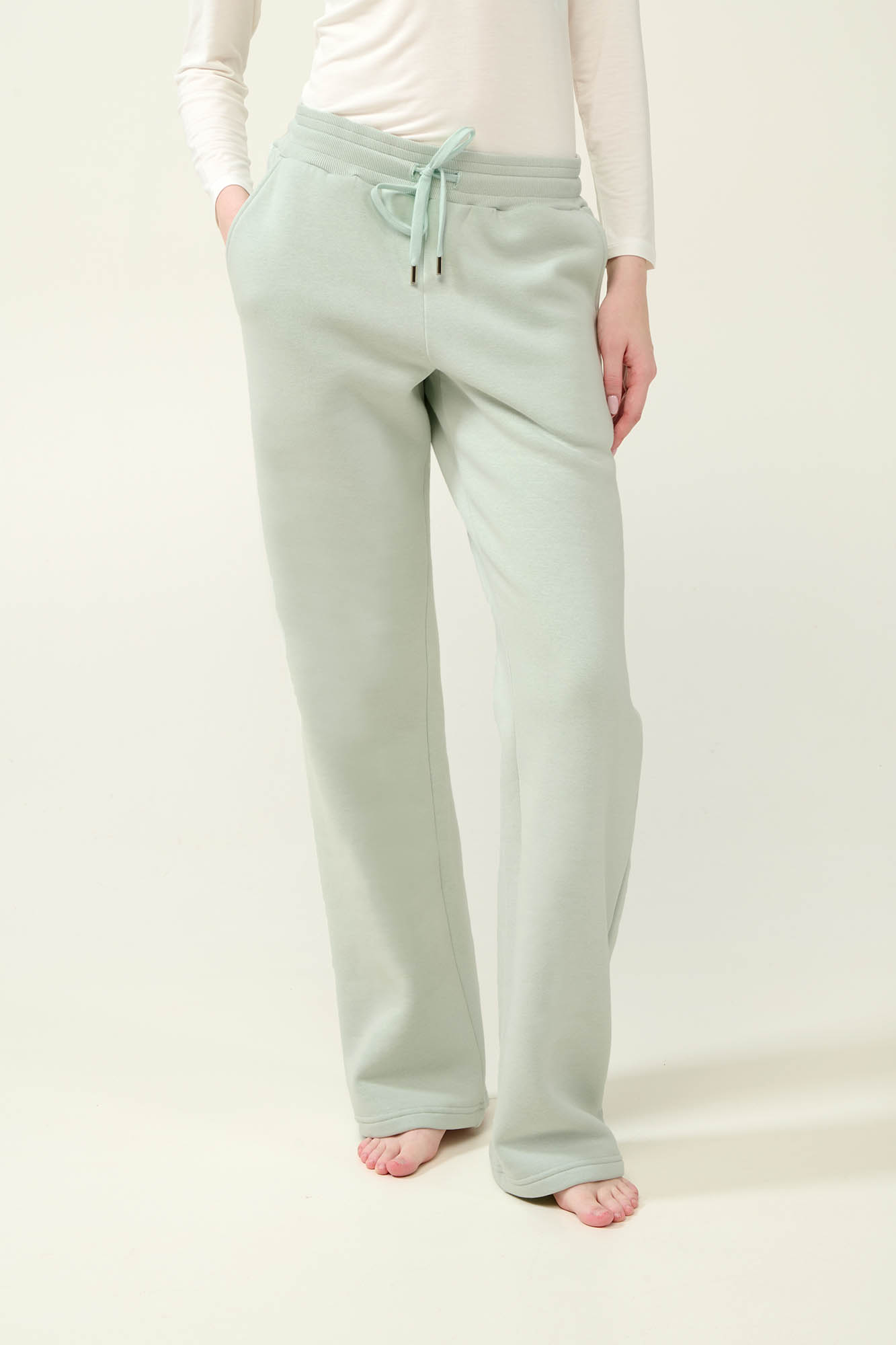 Vamp - Μονόχρωμο Γυναικείο Παντελόνι Φούτερ