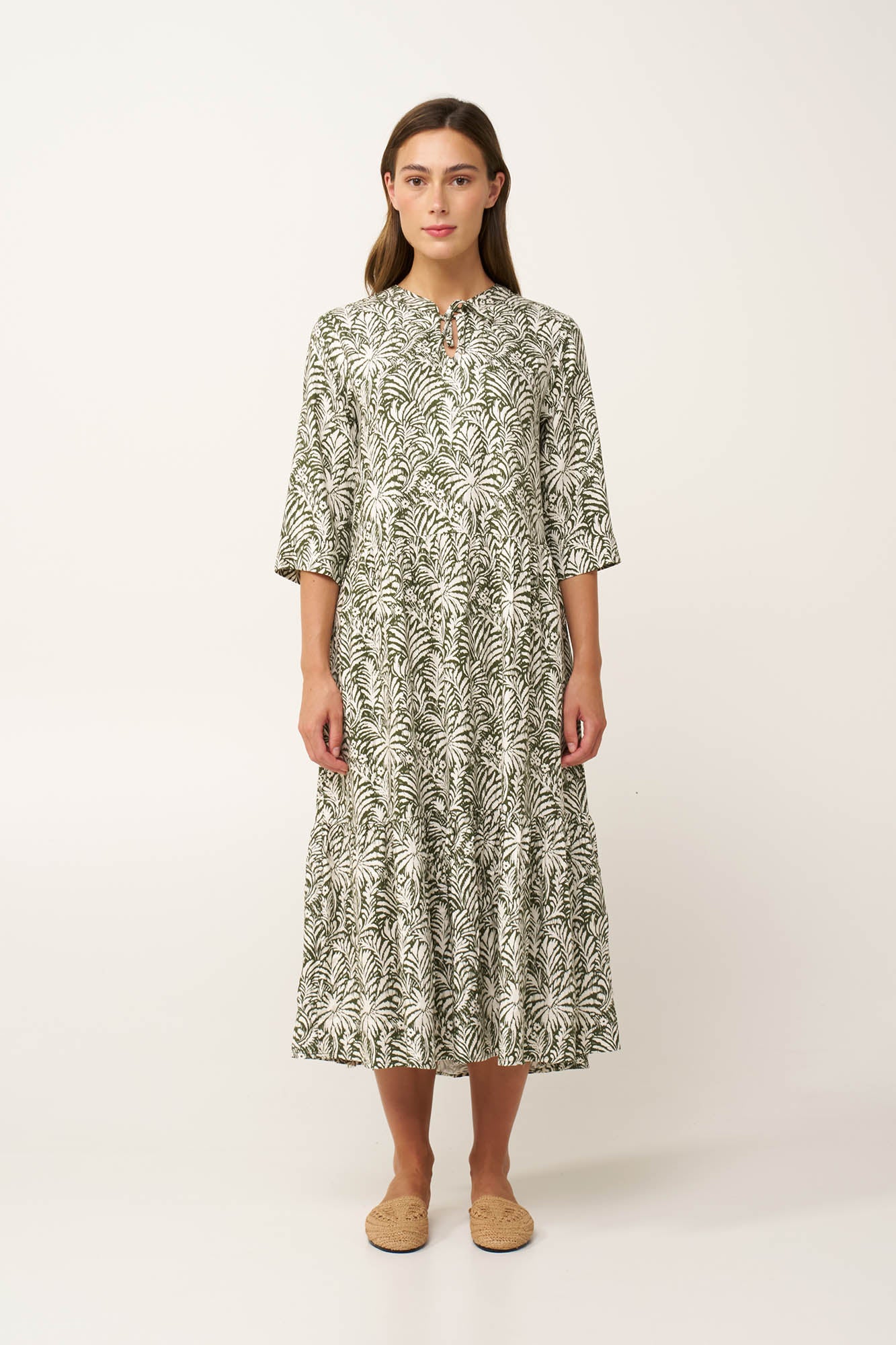 Vamp - Καλοκαιρινό Jungle Φόρεμα από Ποπλίνα