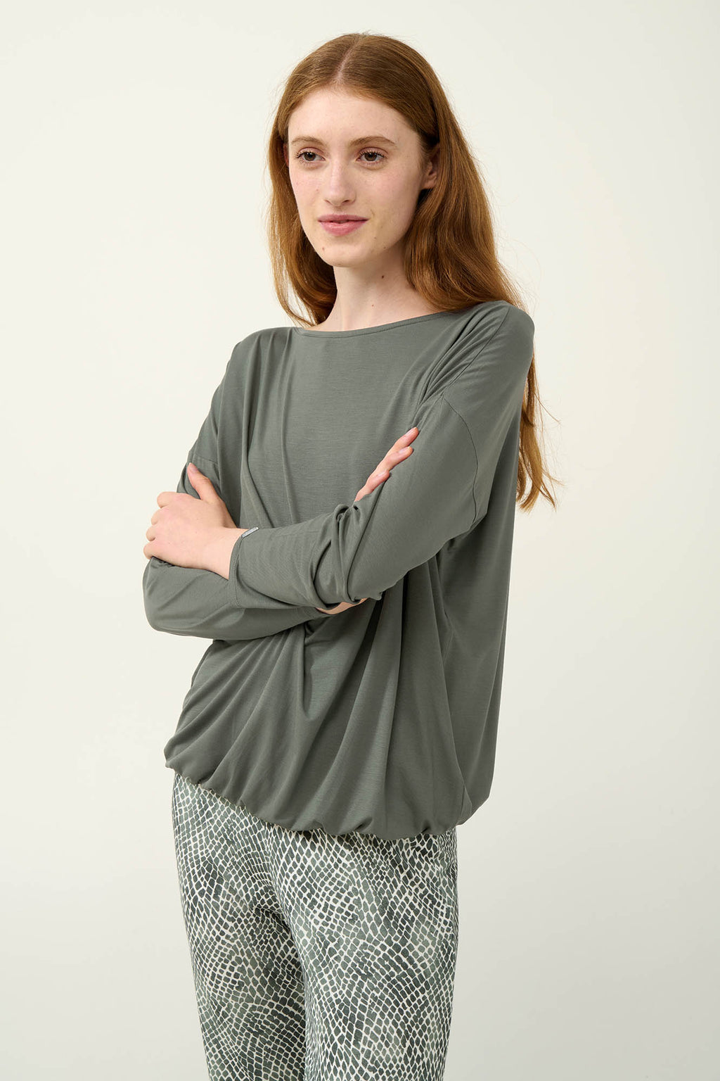 Vamp - Γυναικεία Πυτζάμα Micromodal με Μανσέτες