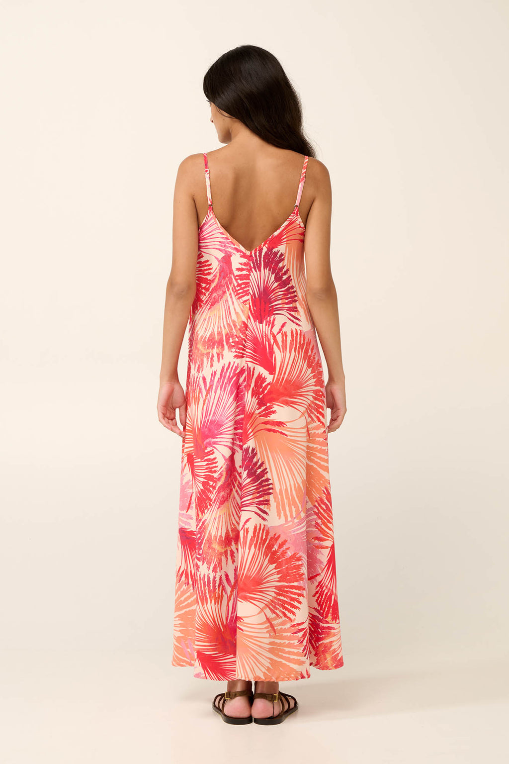 Vamp - Καλοκαιρινό Μάξι Φόρεμα από Ποπλίνα