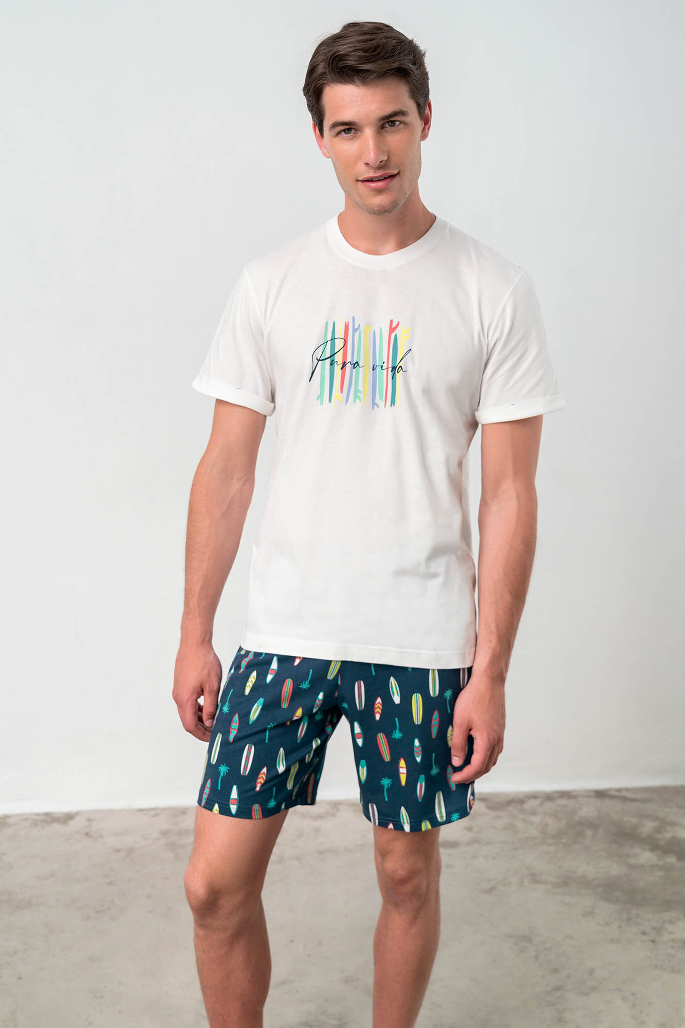 Vamp - Πυτζάμα με Κοντό Μανίκι