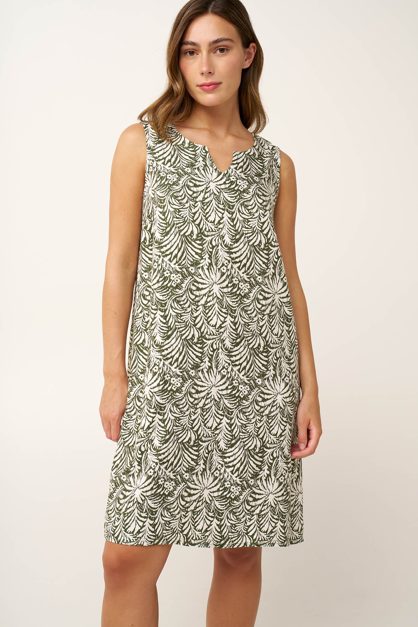 Vamp - Καλοκαιρινό Αμάνικο Jungle Φόρεμα