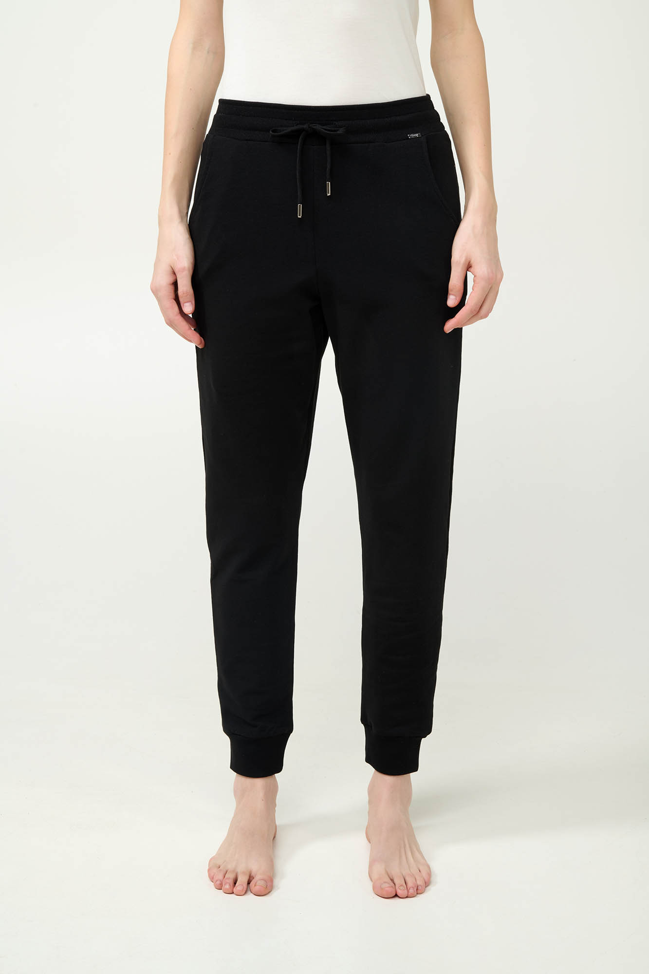 Vamp - Γυναικείο Φούτερ Παντελόνι με Μανσέτες