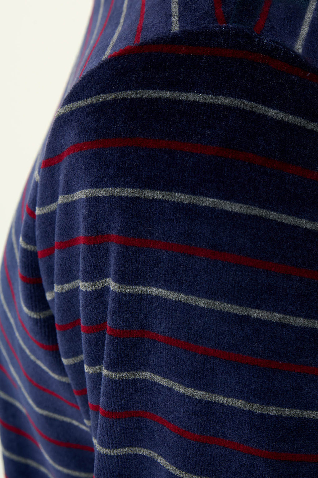 Vamp - Ανδρική Velvet Πυτζάμα με Μανσέτες