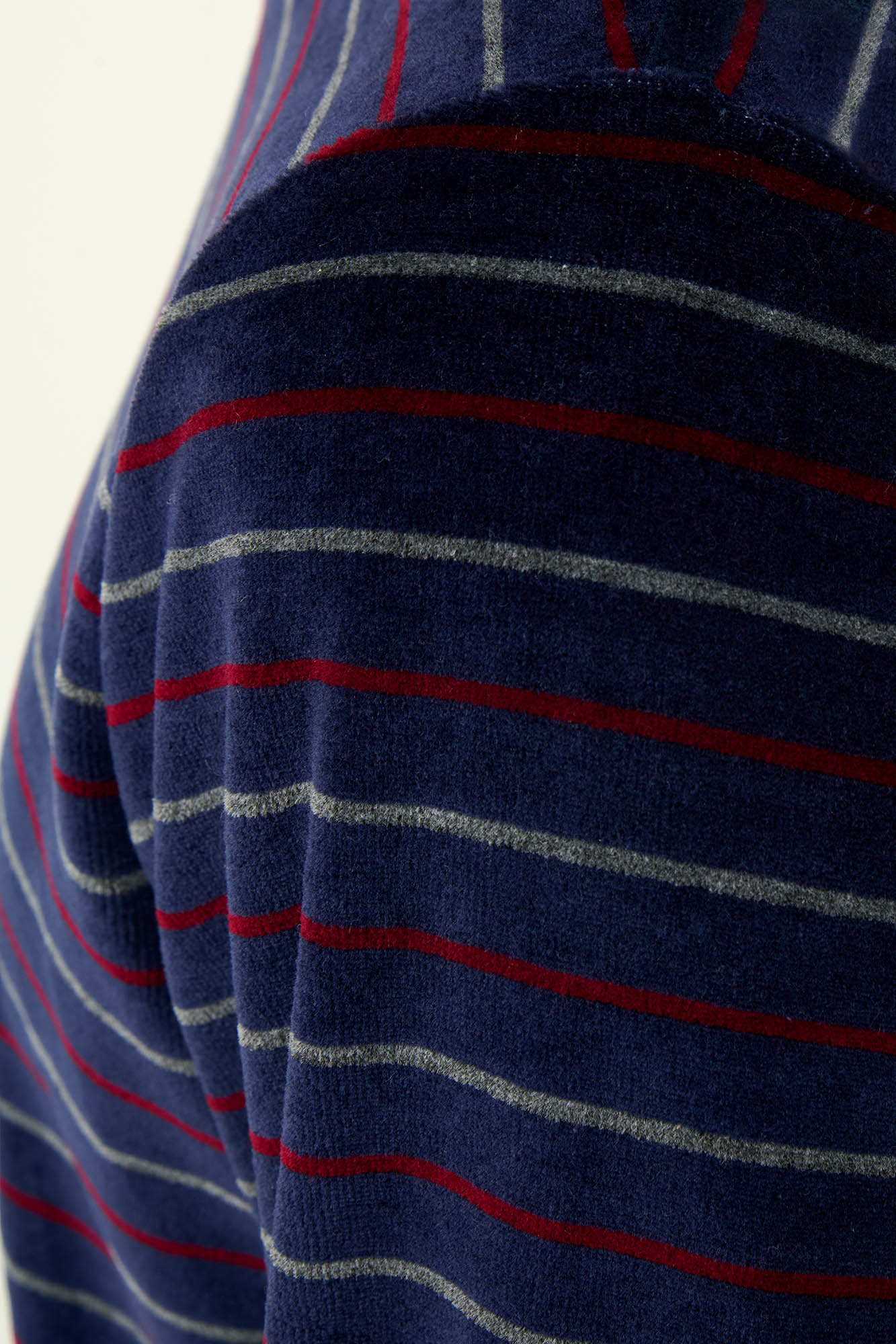 Vamp - Ανδρική Velvet Πυτζάμα με Μανσέτες