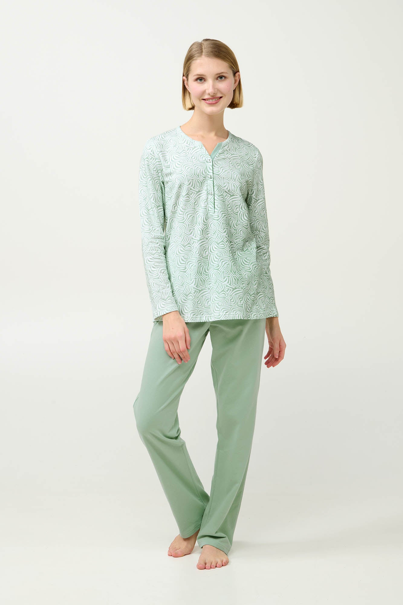 Vamp - Γυναικεία Φούτερ Πυτζάμα με Πατιλέτα