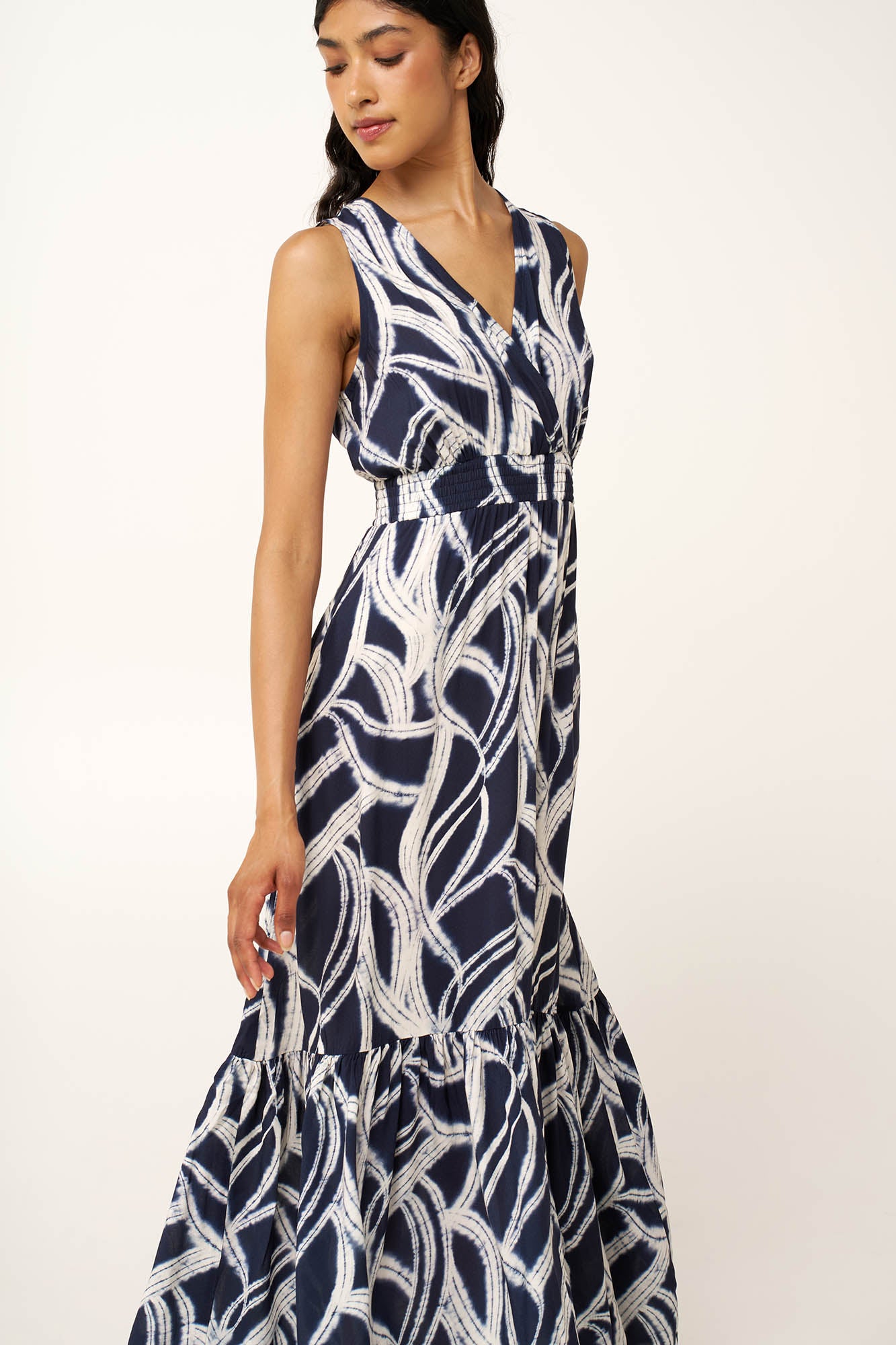 Vamp - Maxi Καλοκαιρινό Φόρεμα από Ποπλίνα