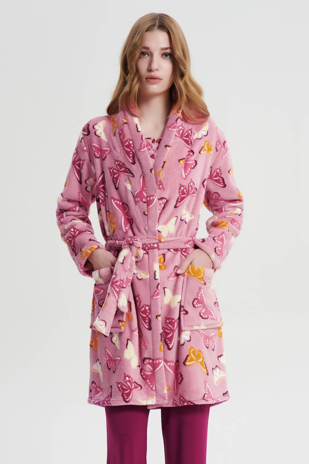 Vamp - Εμπριμέ Σταυρωτή Ρόμπα