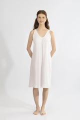 Harmony - Minimal Αμάνικο Νυχτικό 50% Cotton - 50% Modal