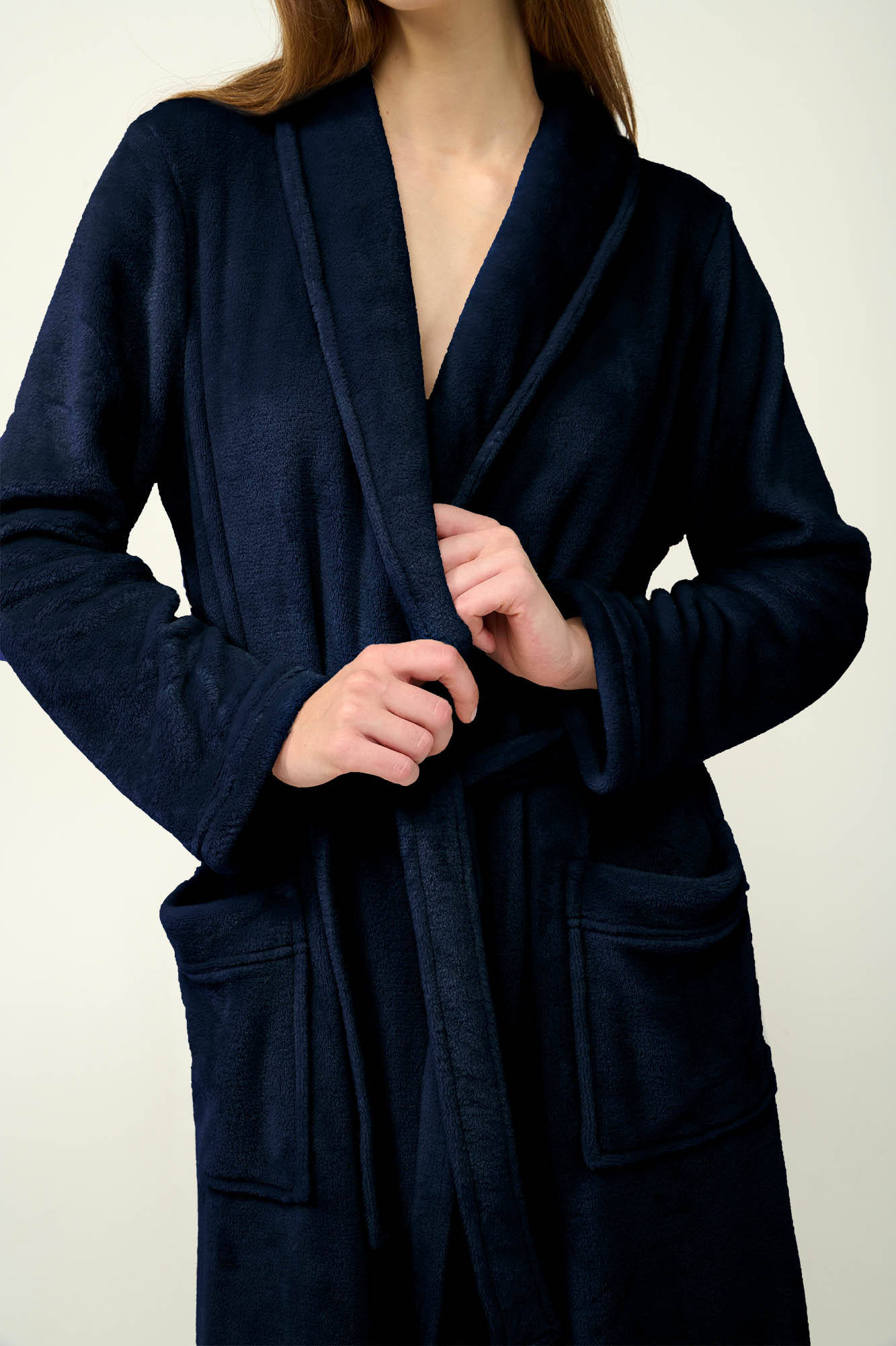 Vamp - Μακριά Γυναικεία Σταυρωτή Ρόμπα