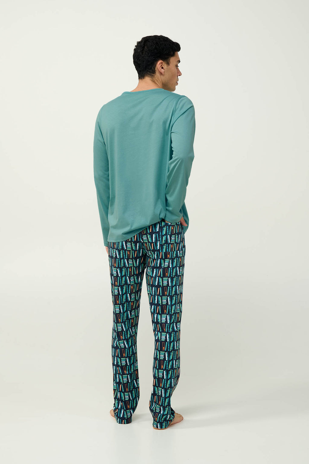 Vamp - Ανδρική Βαμβακερή Χειμερινή Πυτζάμα