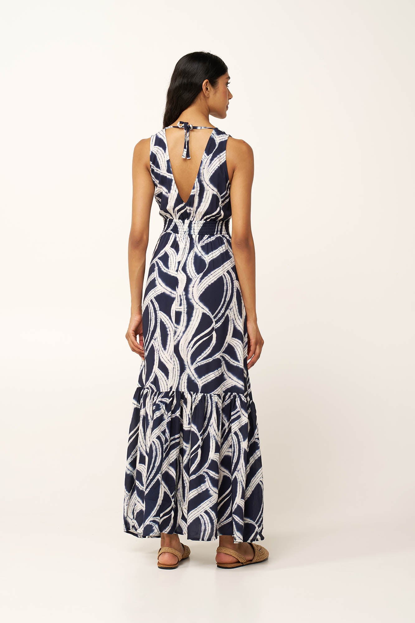 Vamp - Maxi Καλοκαιρινό Φόρεμα από Ποπλίνα