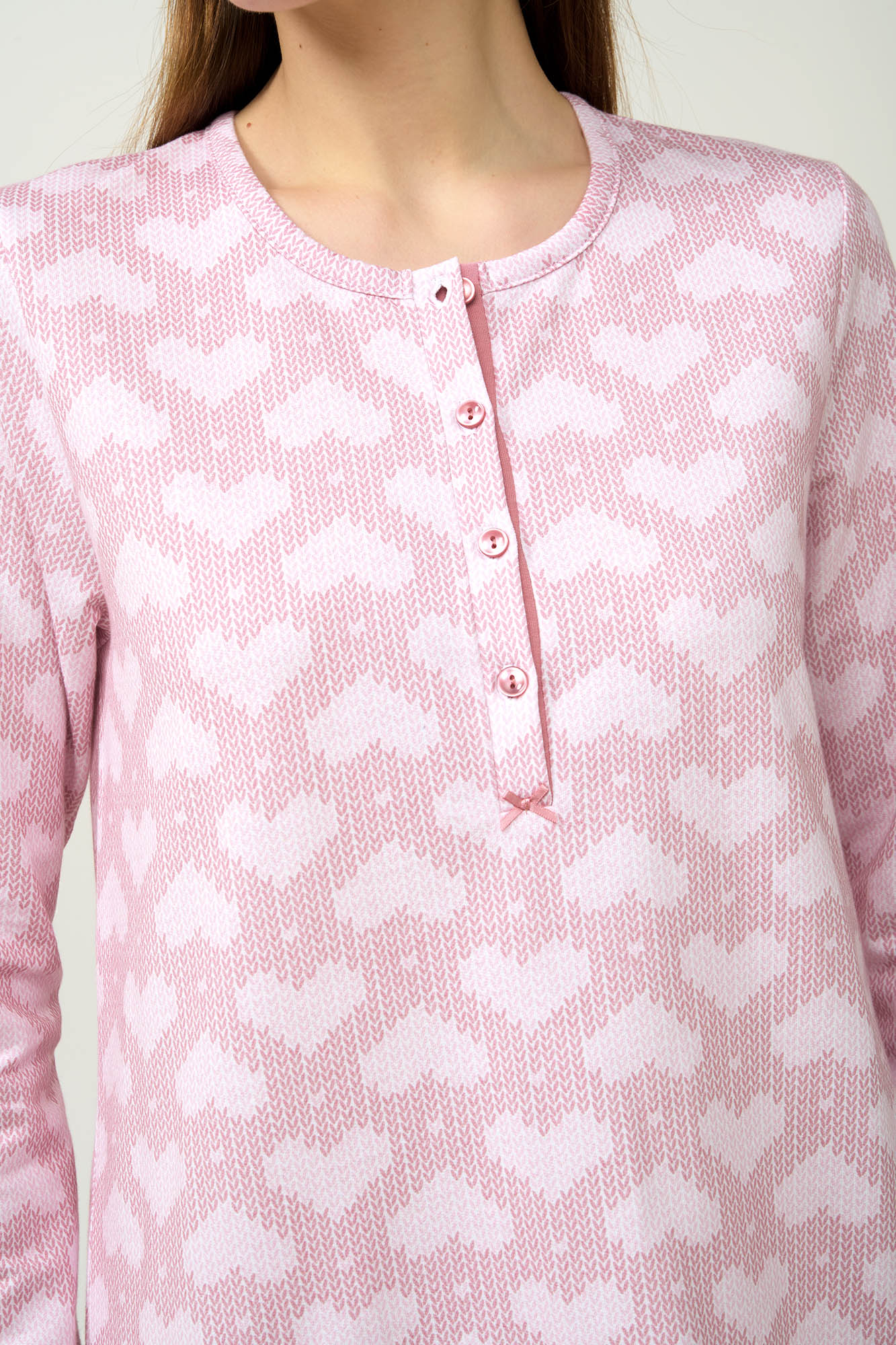 Vamp - Γυναικεία Φούτερ Πυτζάμα με Πατιλέτα