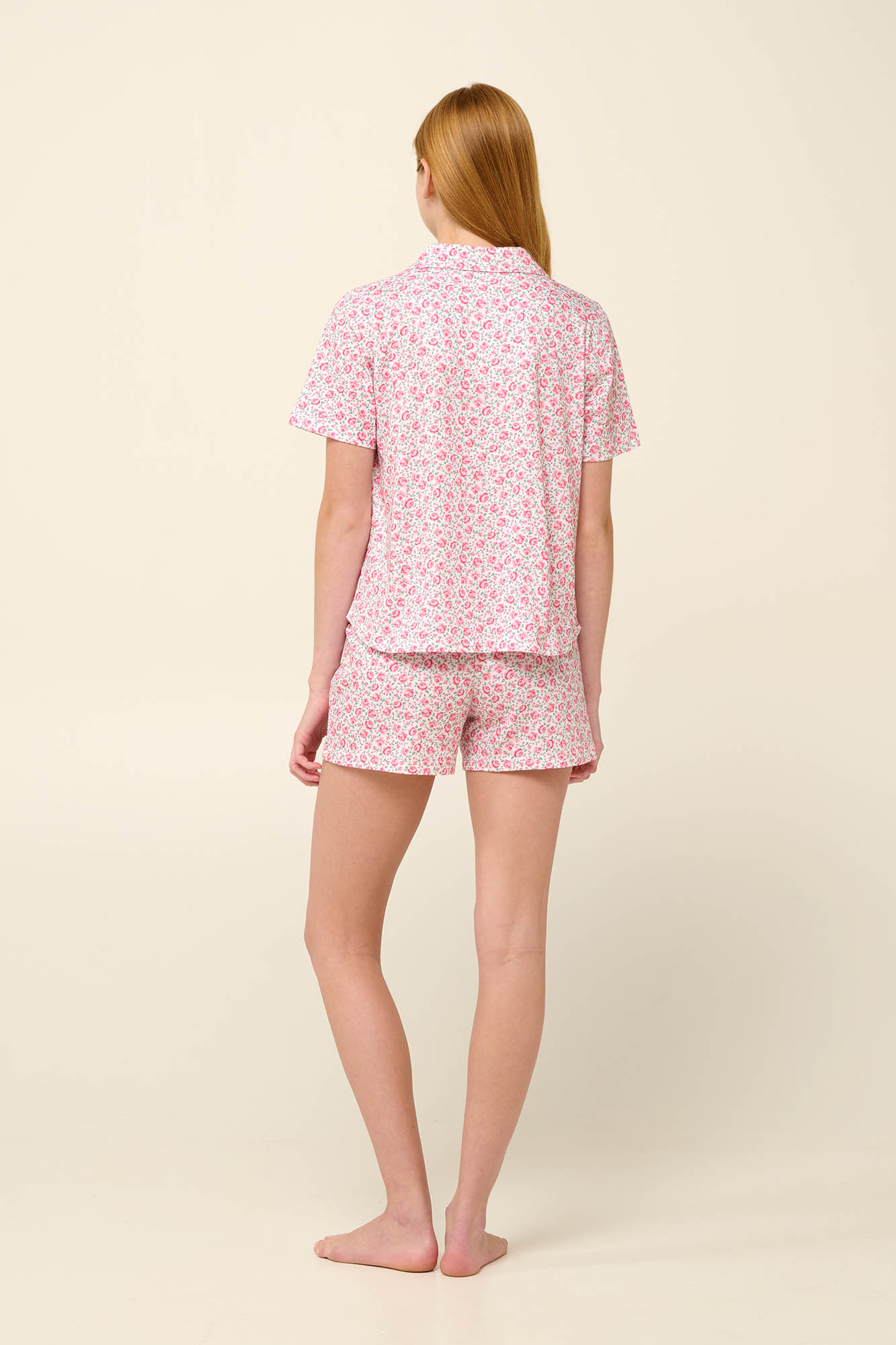 Vamp - Βαμβακερή Γυναικεία Πυτζάμα με Κουμπιά