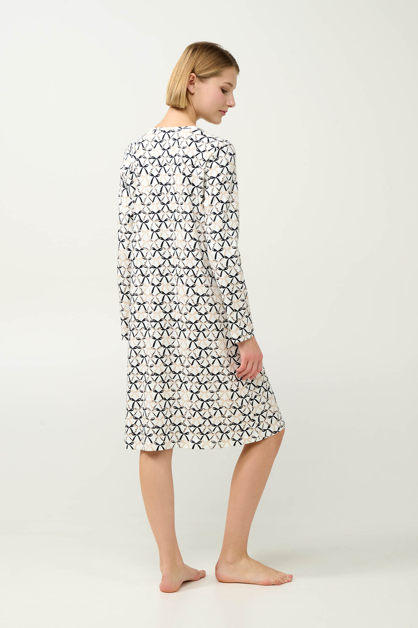 Vamp - Βαμβακερό Νυχτικό με Πατιλέτα