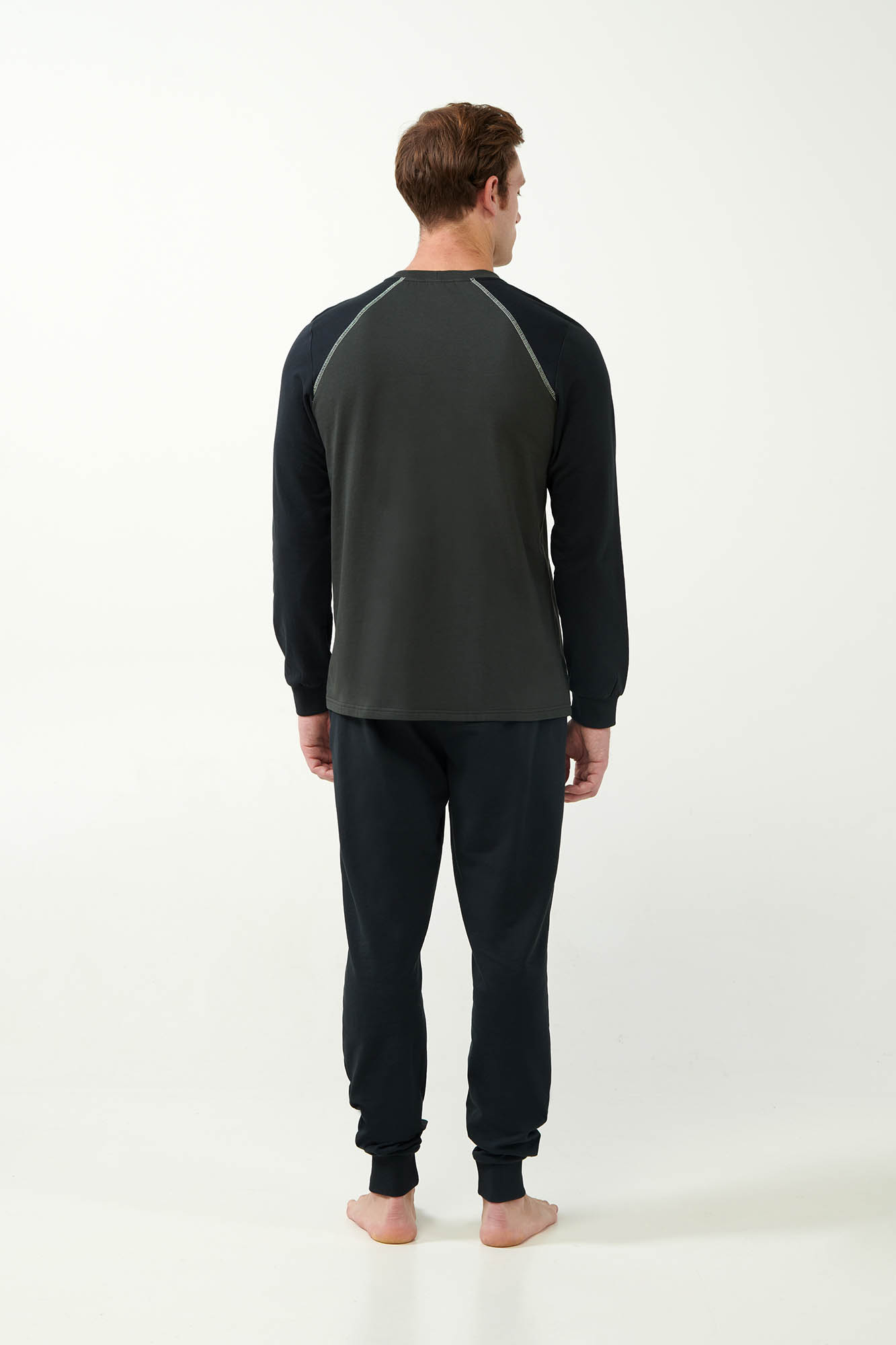 Vamp - Φούτερ Φόρμα Σπιτιού με Μανσέτες