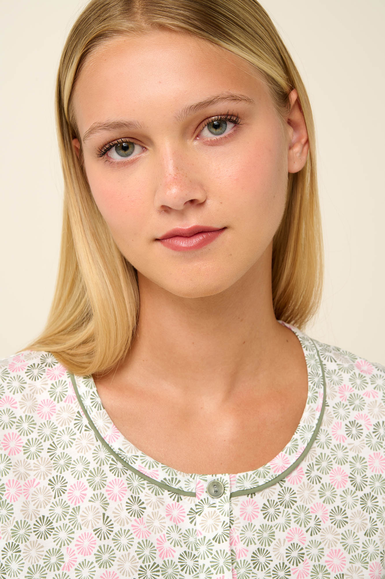 Vamp - Βαμβακερή Γυναικεία Πυτζάμα με Μακρύ Παντελόνι