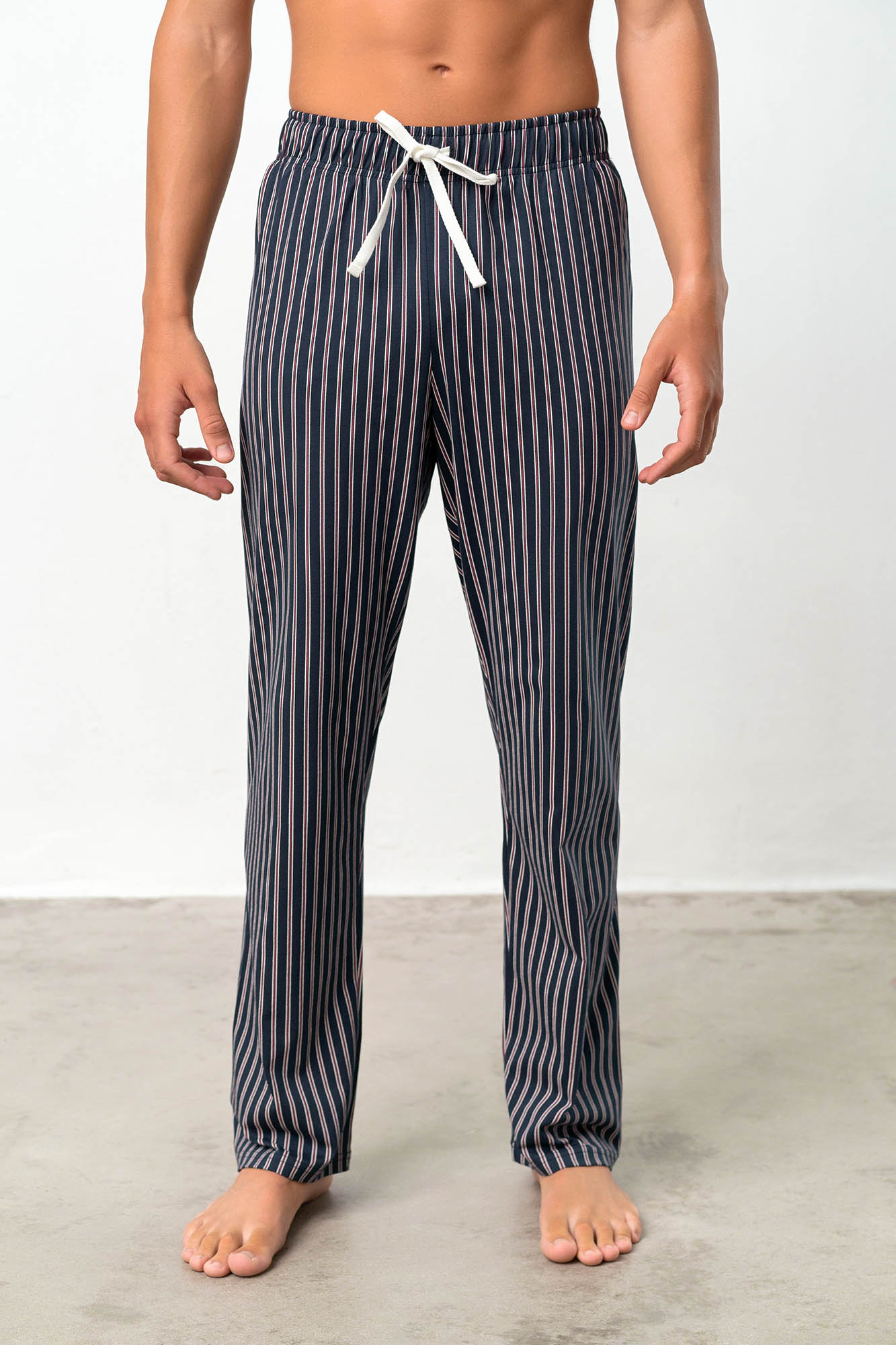 Vamp - Ριγέ Μακρύ Παντελόνι