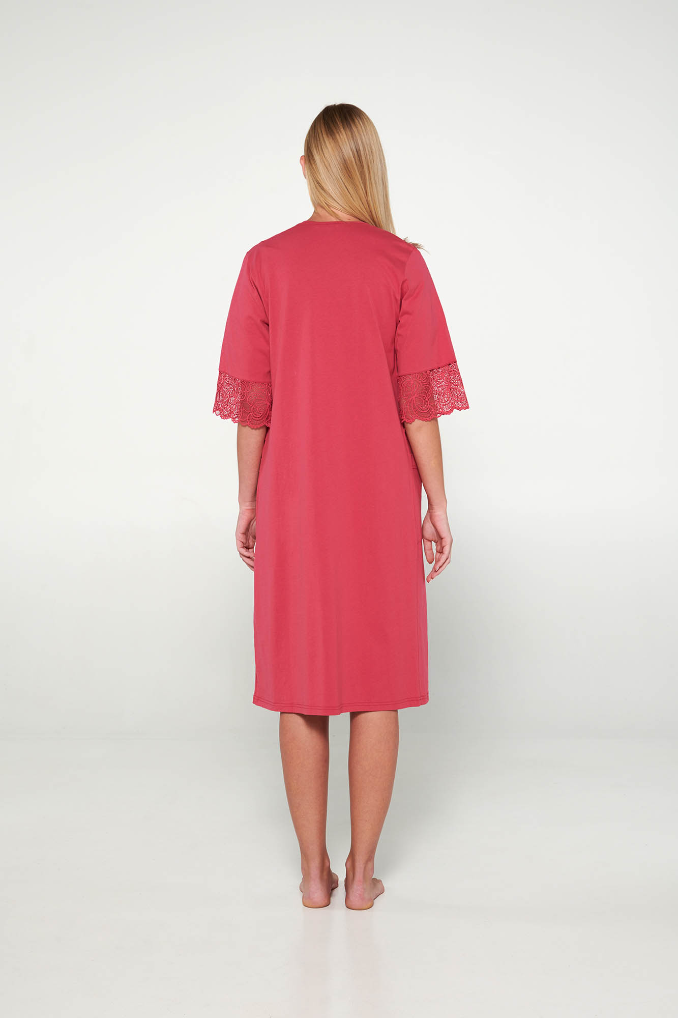 Vamp - Μονόχρωμη Σταυρωτή Ρόμπα