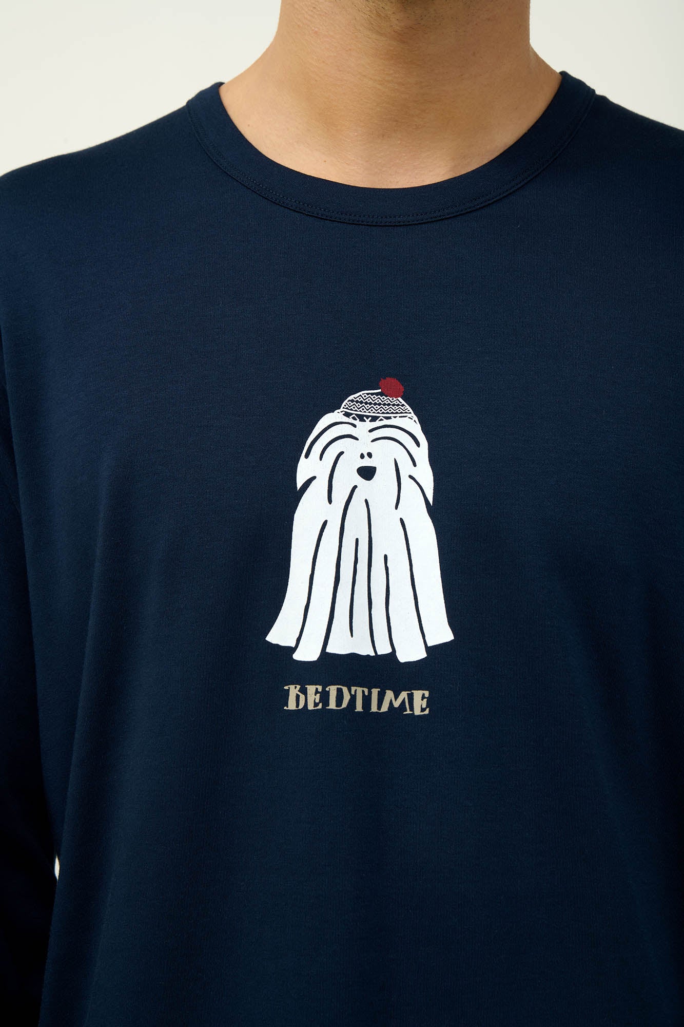 Vamp - Ανδιρκή Βαμβακερή Πυτζάμα με Μανσέτες