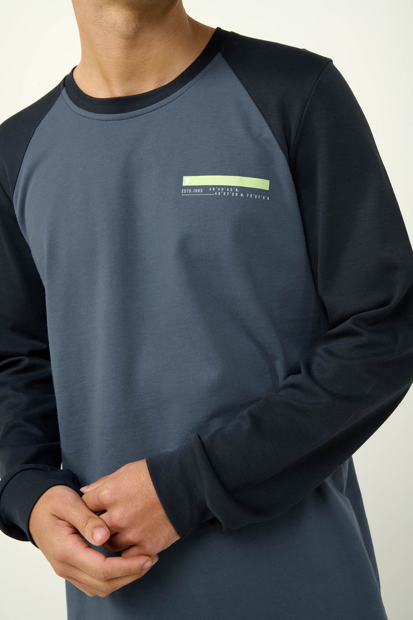 Vamp - Ανδρική Βαμβακερή Φόρμα με Μανσέτες