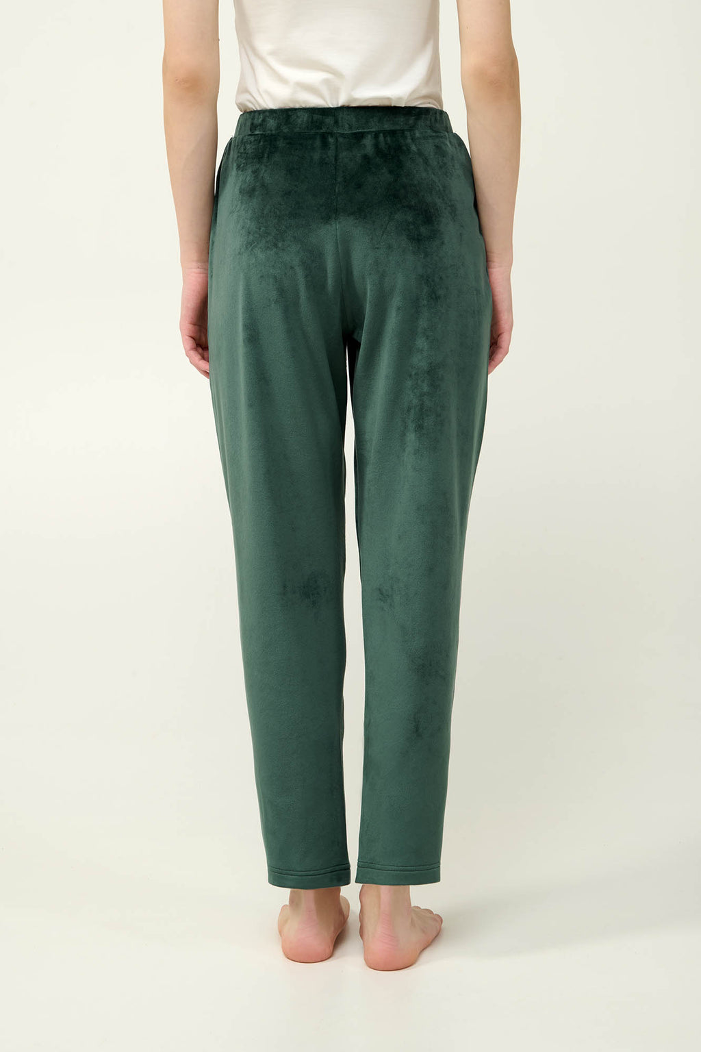 Vamp - Μονόχρωμο Γυναικείο Παντελόνι Velvet