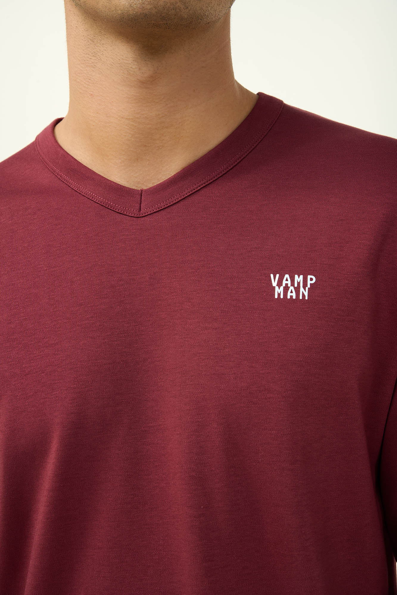 Vamp - Ανδρική Βαμβακερή Πυτζάμα με V λαιμόκοψη