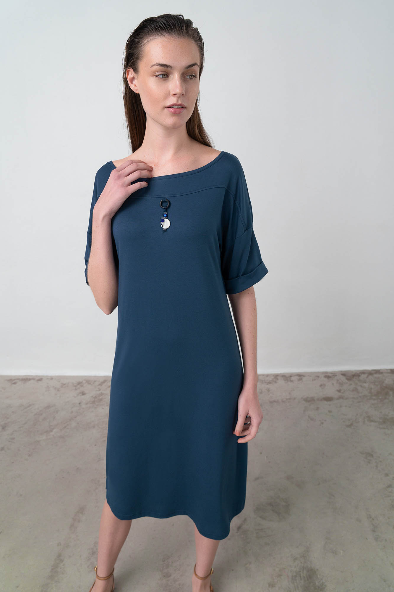 Vamp - Φόρεμα με Κοντό Μανίκι