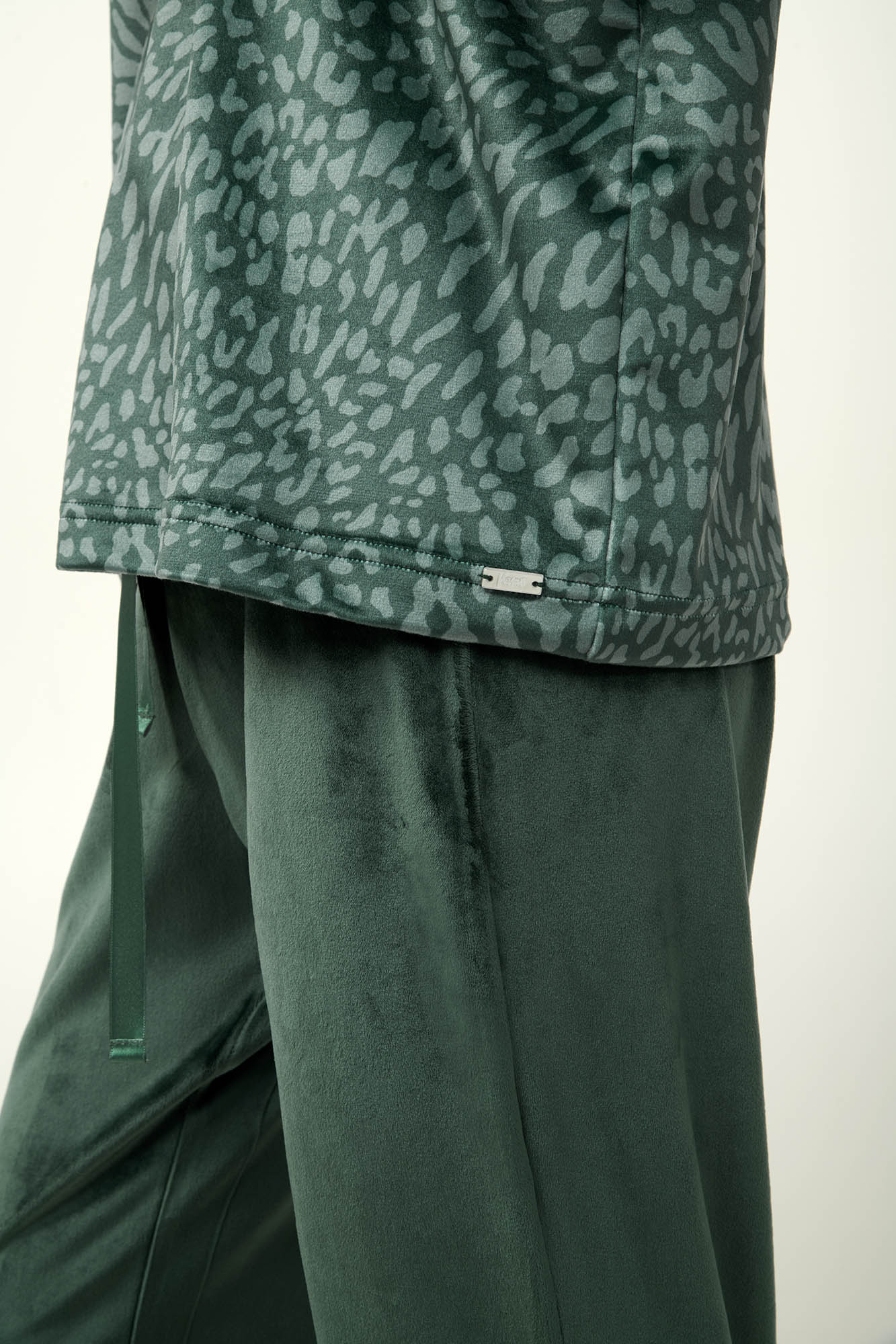 Vamp - Γυναικείο Velvet Σετ Σπιτιού