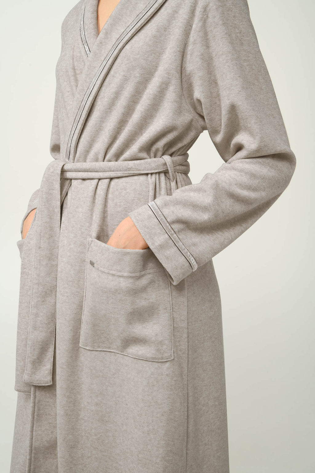 Vamp - Γυναικεία Σταυρωτή Frottee Ρόμπα