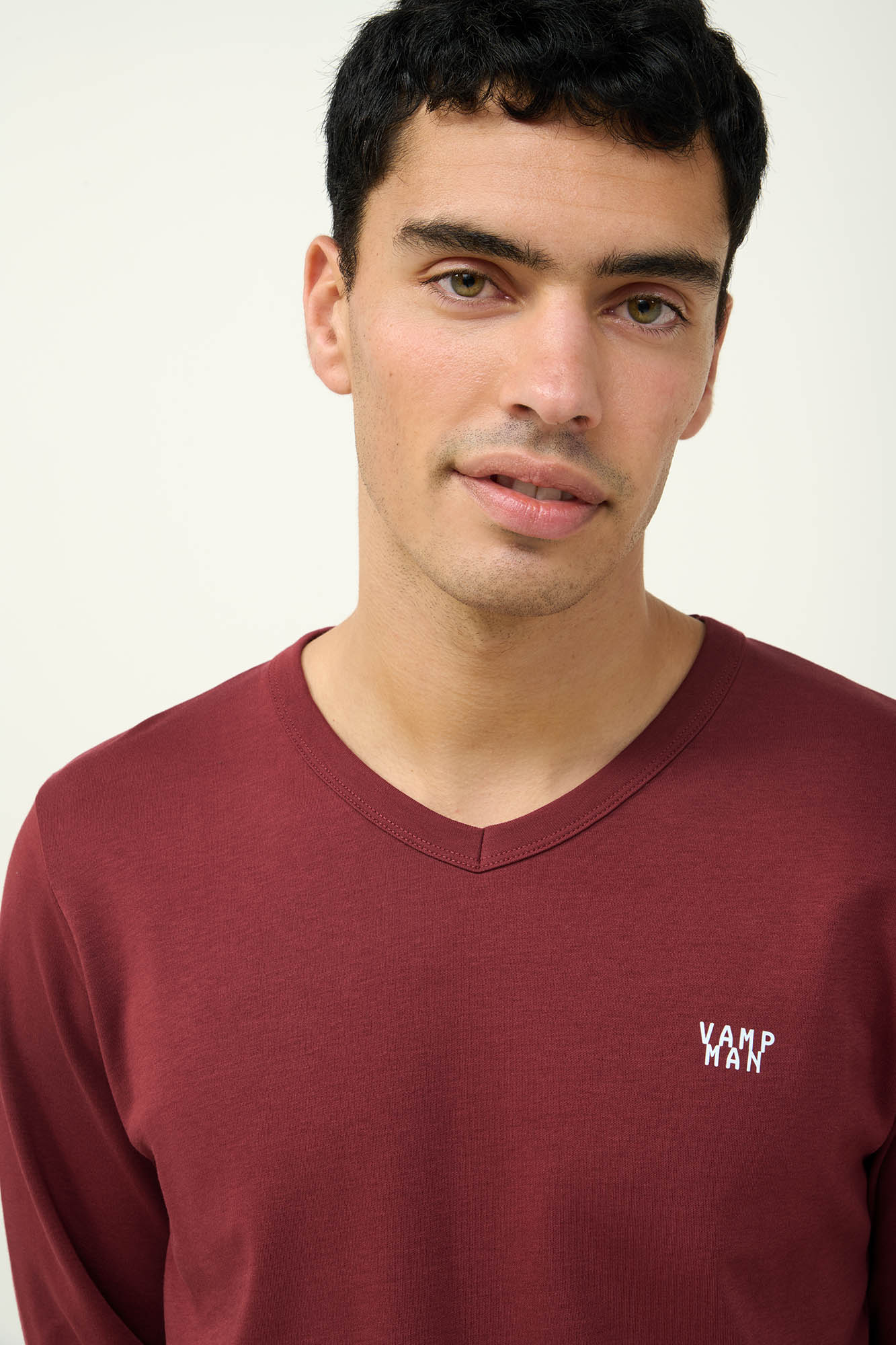 Vamp - Ανδρική Βαμβακερή Πυτζάμα με Μανσέτες