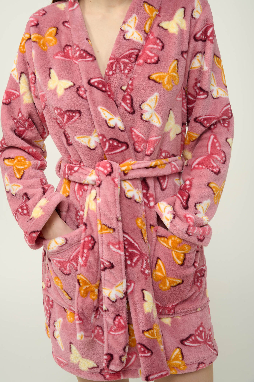 Vamp - Εμπριμέ Σταυρωτή Ρόμπα