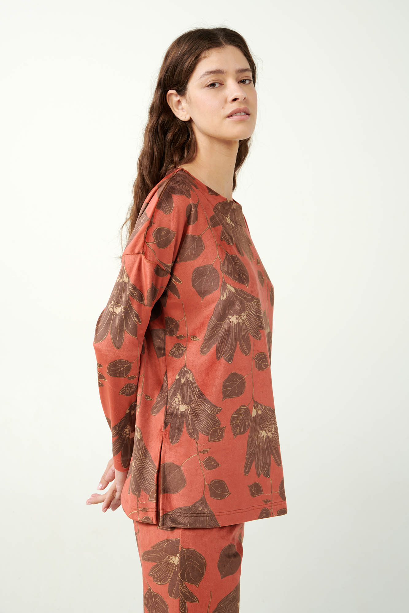 Vamp - Φλοράλ Σετ Σπιτιού από Βελούδο