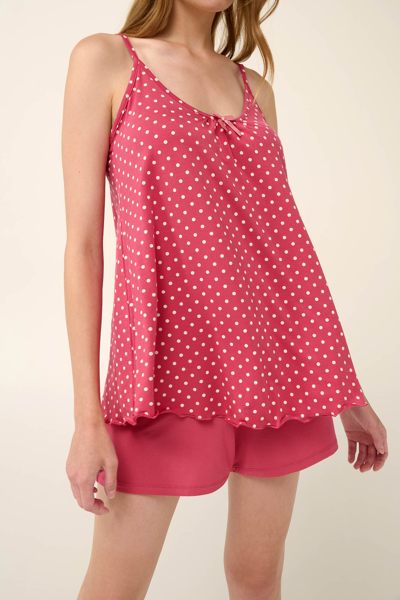 Vamp - Micromodal Babydoll σε Χαλαρή Γραμμή