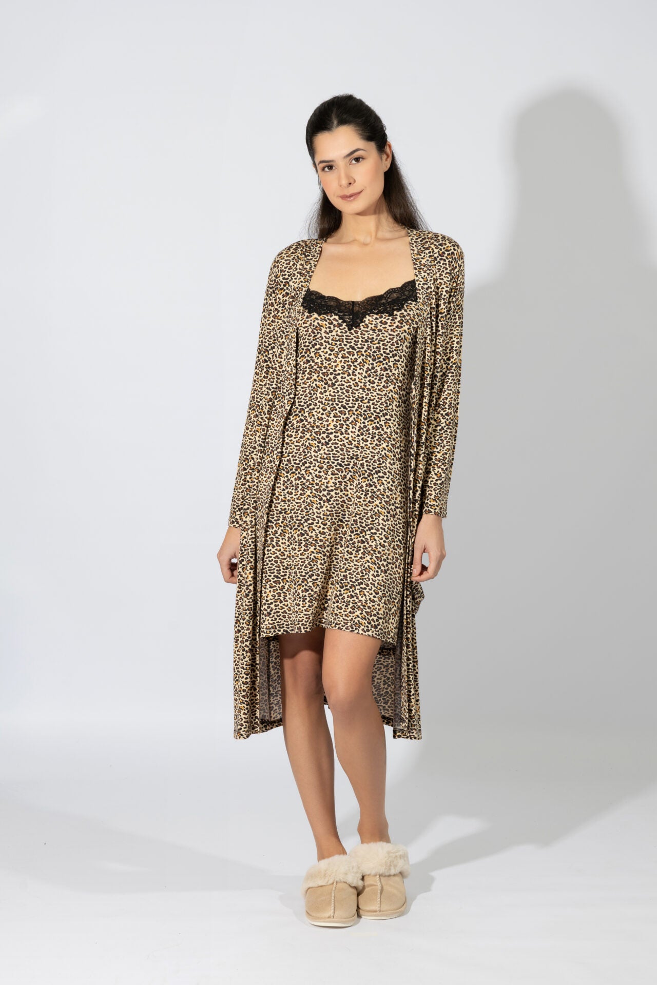 Harmony - Micromodal Ρόμπα Maxi Σταυρωτή