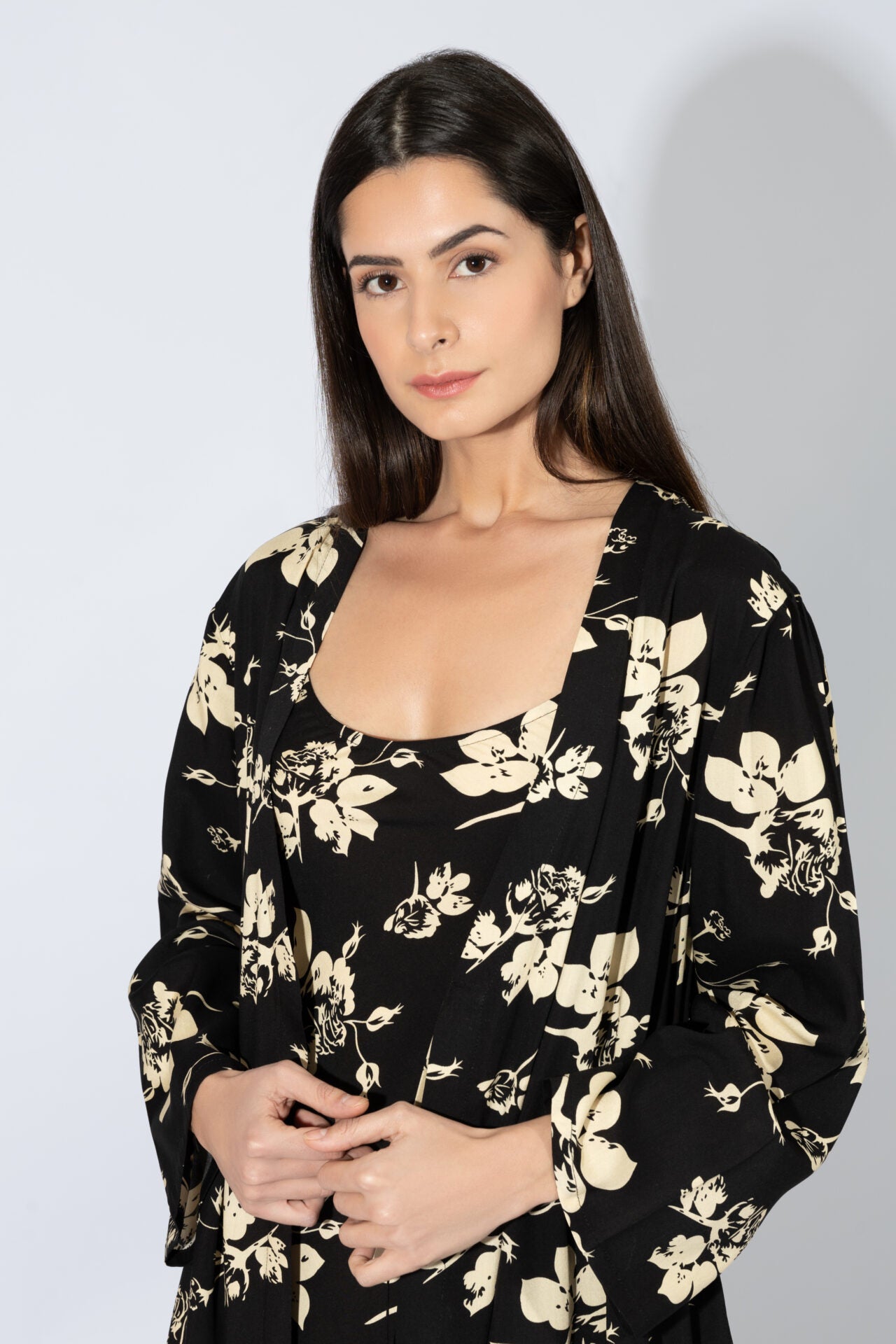 Harmony - Ρόμπα Εμπριμέ Viscose Σταθερή