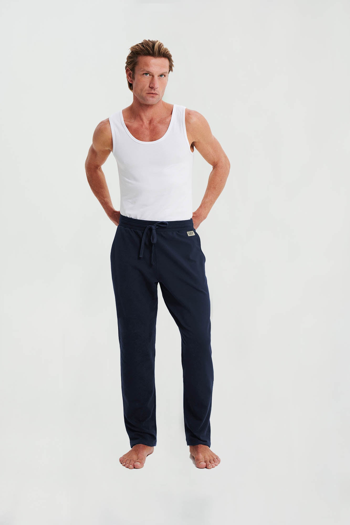 Vamp - Μονόχρωμο Παντελόνι Φούτερ