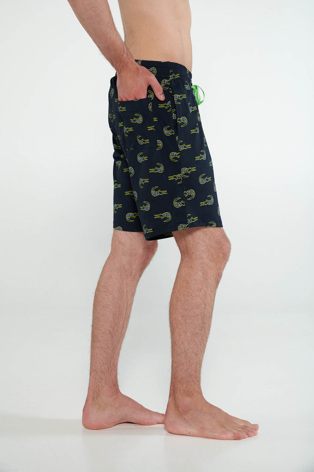 Vamp - Εμπριμέ Κοντό Παντελόνι