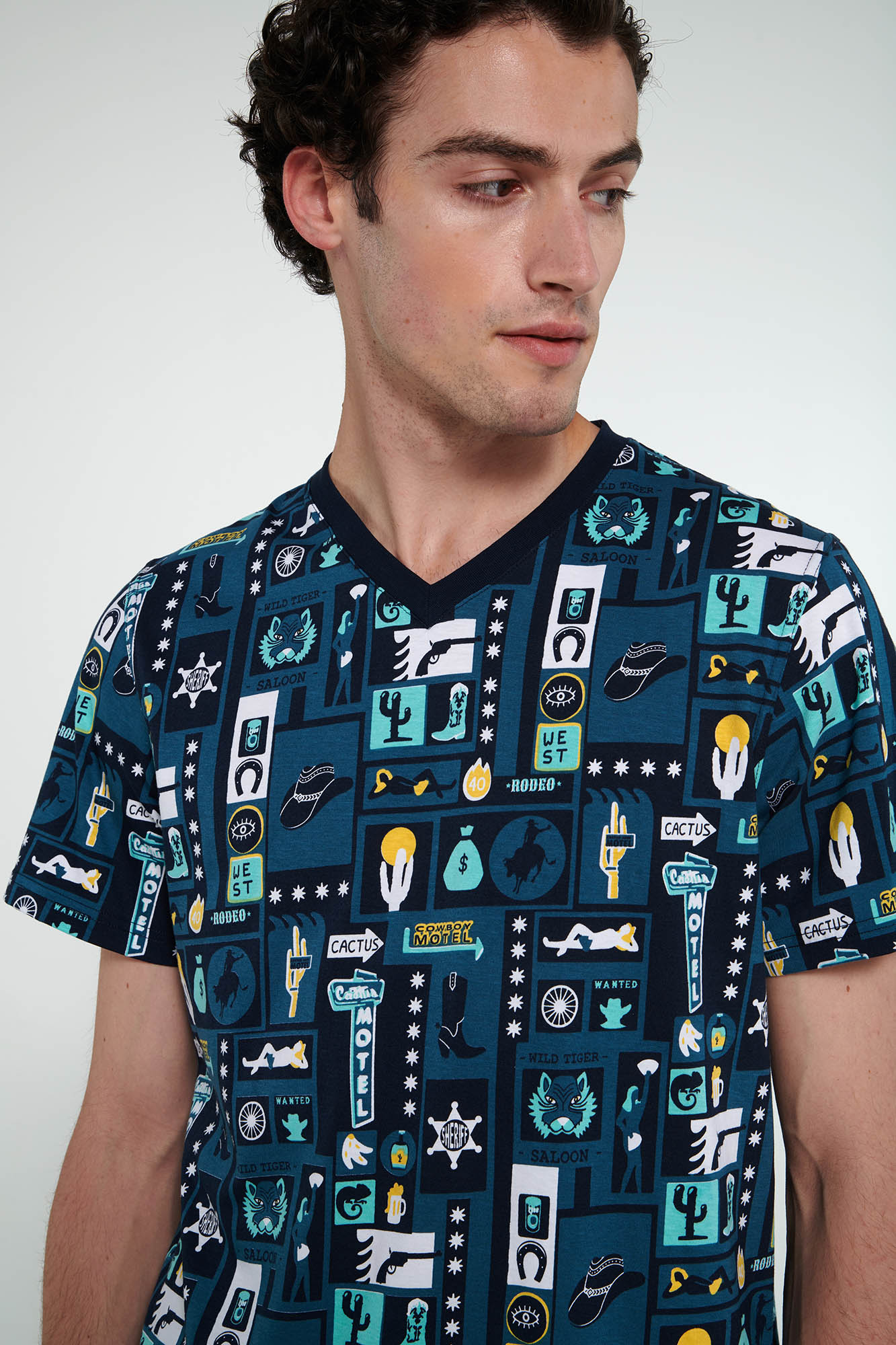 Vamp - Πυτζάμα με Κοντό Μανίκι