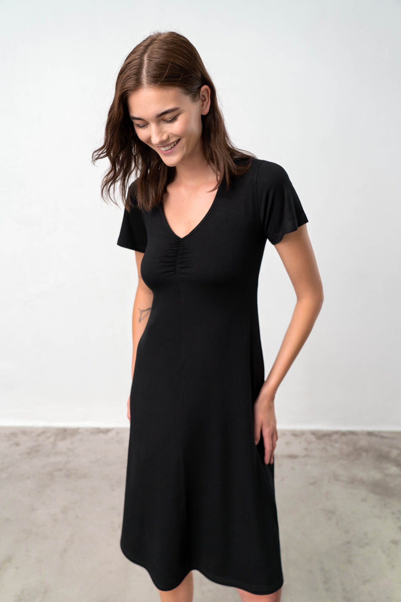 Vamp - Φόρεμα με Κοντό Μανίκι