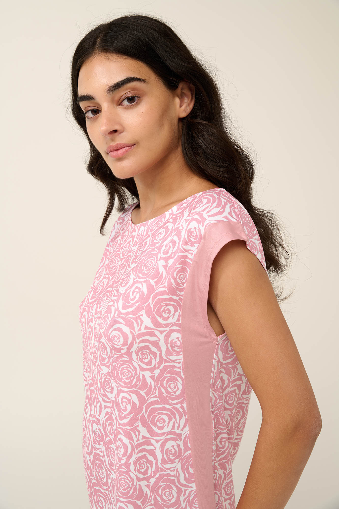 Vamp - Γυναικεία Πυτζάμα Micromodal με Κάπρι Παντελόνι