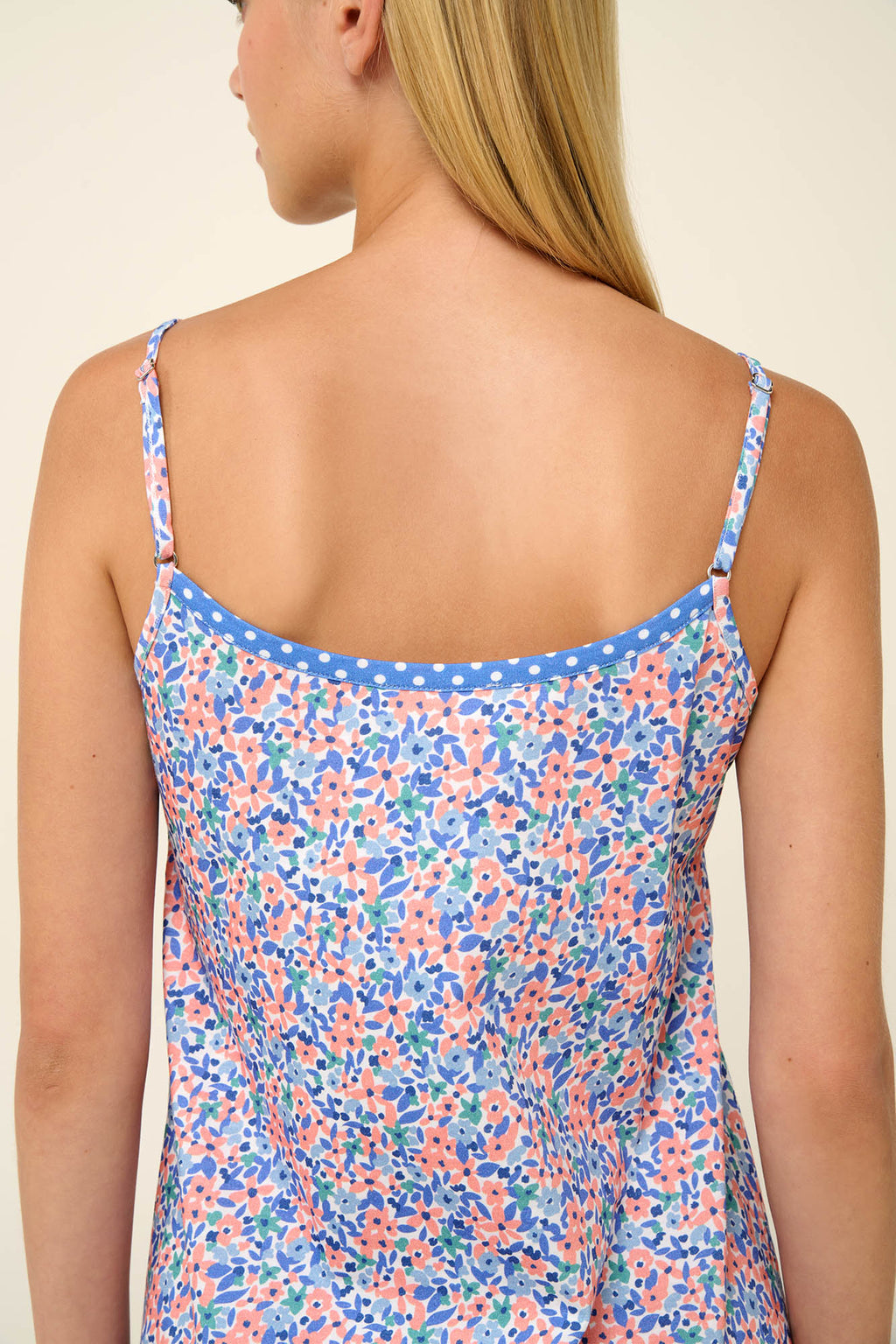 Vamp - Καλοκαιρινό Νυχτικό από Βαμβάκι με Τιράντες