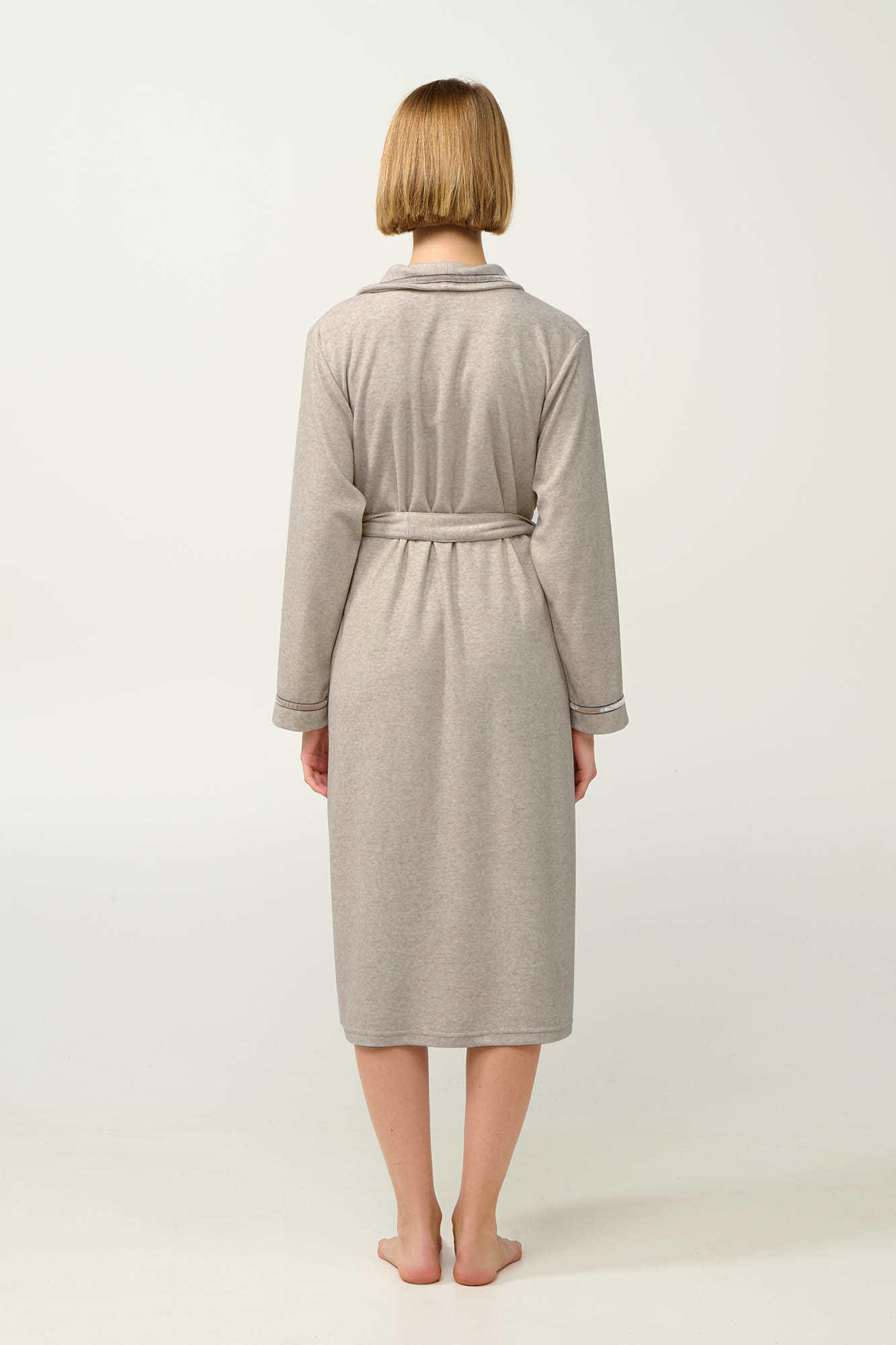 Vamp - Γυναικεία Σταυρωτή Frottee Ρόμπα