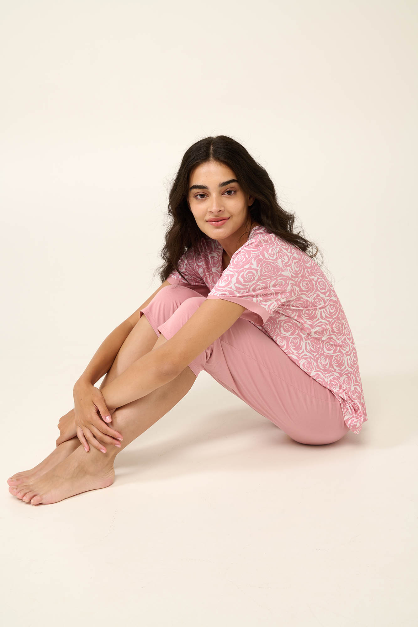 Vamp - Γυναικεία Πυτζάμα Micromodal με Πατιλέτα