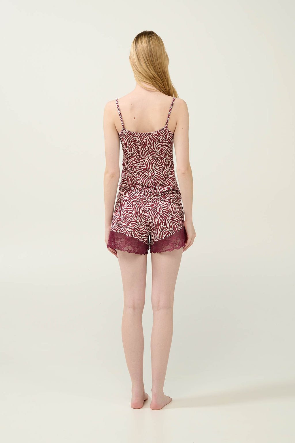 Vamp - Micromodal Cheeky Σορτσάκι με Δαντέλα