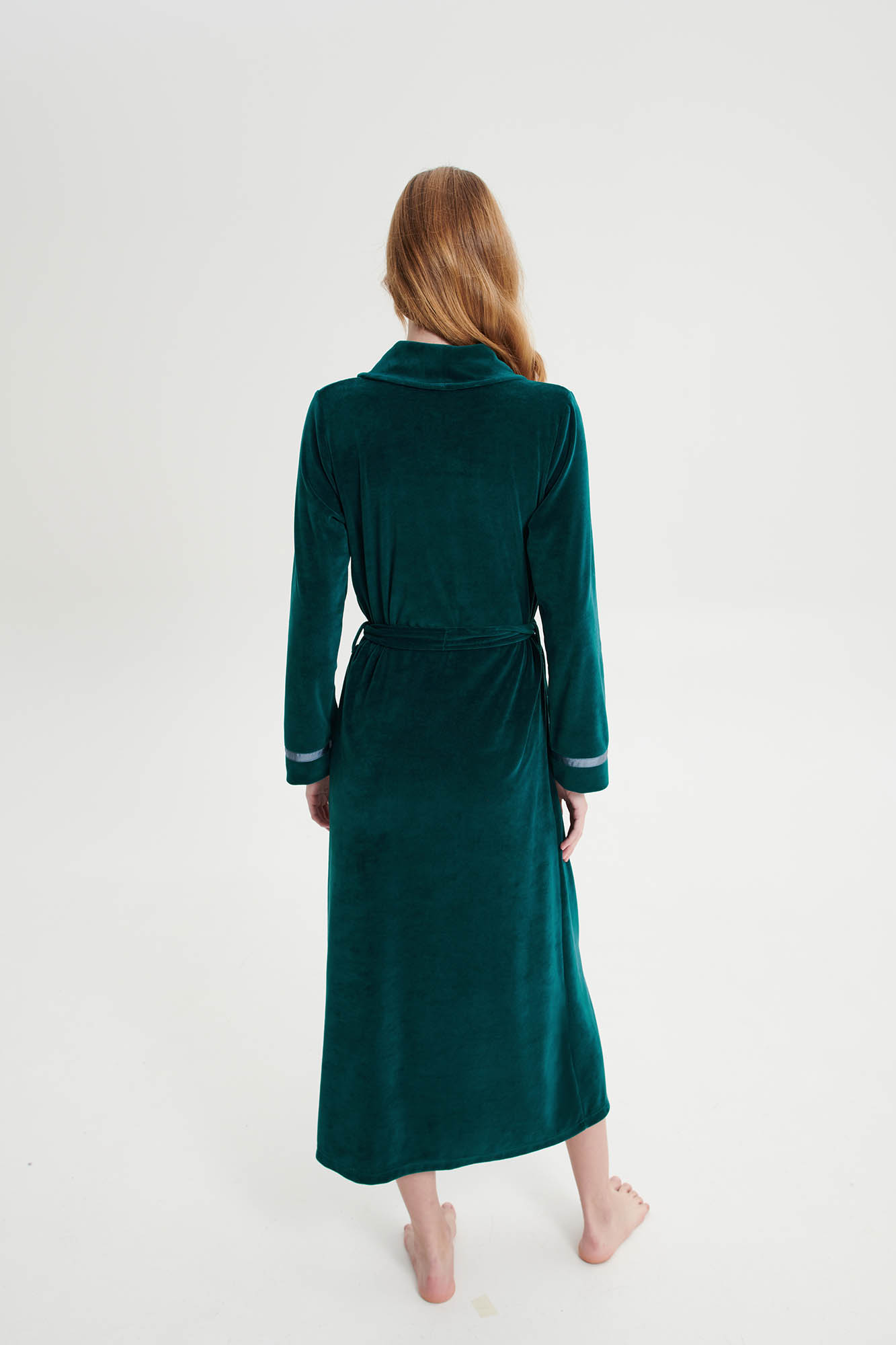 Vamp - Μονόχρωμη Σταυρωτή Ρόμπα