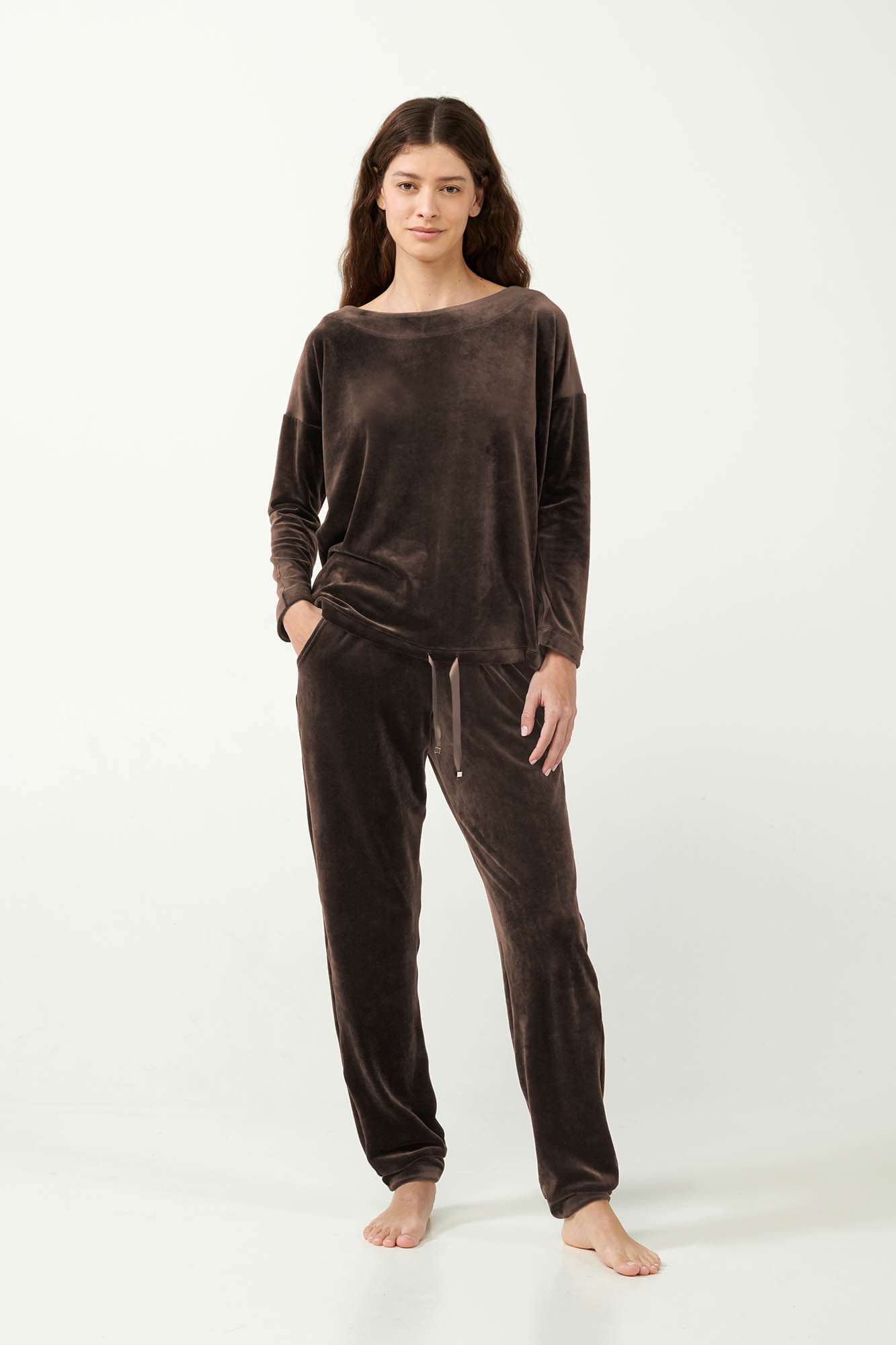 Vamp - Μονόχρωμο Σετ Σπιτιού από Βελούδο